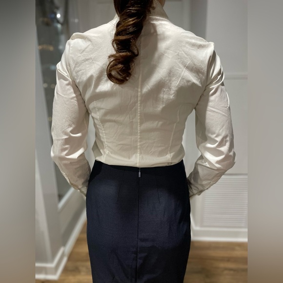 Boss designer cotton dress shirt size 2 - Picture 4 of 4